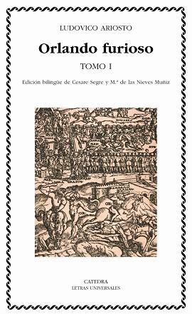ORLANDO FURIOSO, TOMO I | 9788437619835 | ARIOSTO, LUDOVICO | Llibreria Aqualata | Comprar llibres en català i castellà online | Comprar llibres Igualada