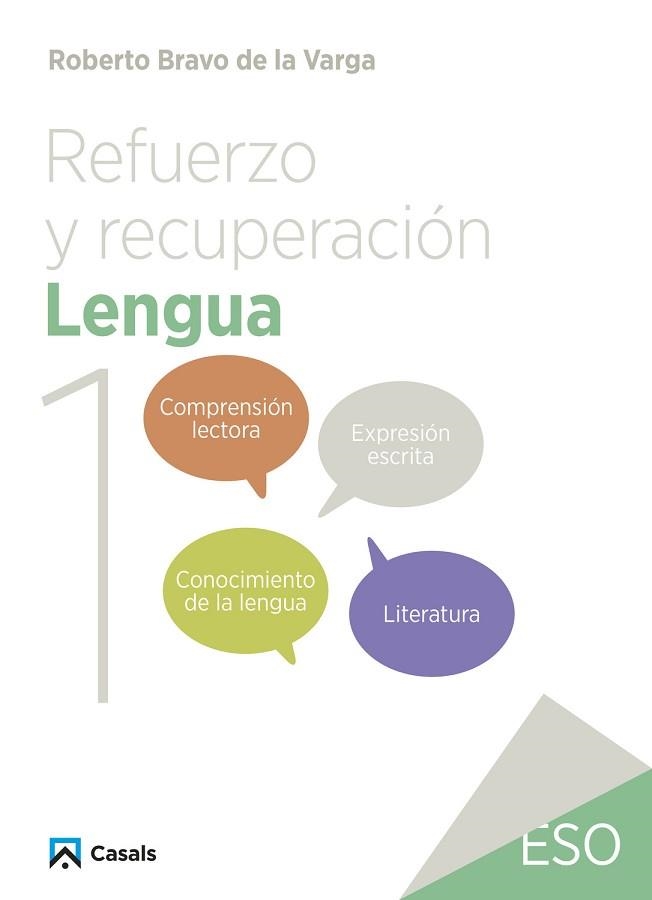 REFUERZO Y RECUPERACIÓN. LENGUA 1 | 9788421882931 | BRAVO DE LA VARGA, ROBERTO | Llibreria Aqualata | Comprar llibres en català i castellà online | Comprar llibres Igualada