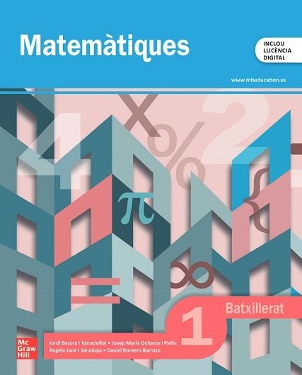 MATEMÀTIQUES 1R BATXILLERAT | 9788448649685 | BESORA I TORRADEFLOT, JORDI | Llibreria Aqualata | Comprar llibres en català i castellà online | Comprar llibres Igualada