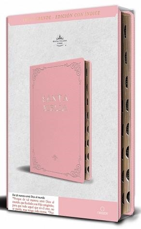 BIBLIA RVR 1960 SIMIL PIEL ROSADA TAMAÑO MANUAL NOMBRES DE DIOS | 9798890982131 | REINA VALERA REVISADA | Llibreria Aqualata | Comprar llibres en català i castellà online | Comprar llibres Igualada
