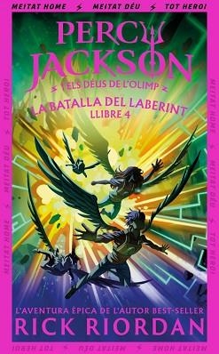 BATALLA DEL LABERINT, LA (PERCY JACKSON I ELS DÉUS DE L'OLIMP 4) | 9788419868978 | RIORDAN, RICK | Llibreria Aqualata | Comprar llibres en català i castellà online | Comprar llibres Igualada