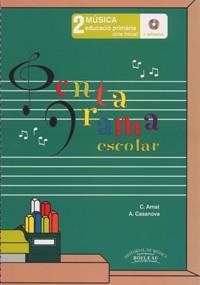 PENTAGRAMA ESCOLAR MÚSICA 2 CAT | 9788480207645 | AMAT, CARME/CASANOVA, ANNA | Llibreria Aqualata | Comprar llibres en català i castellà online | Comprar llibres Igualada