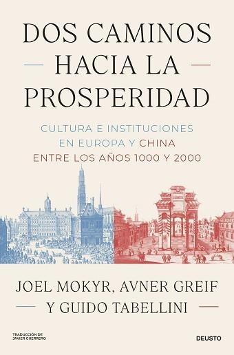 DOS CAMINOS HACIA LA PROSPERIDAD | 9788423440320 | MOKYR, JOEL/GREIF, AVNER/TABELLINI, GUIDO | Llibreria Aqualata | Comprar llibres en català i castellà online | Comprar llibres Igualada