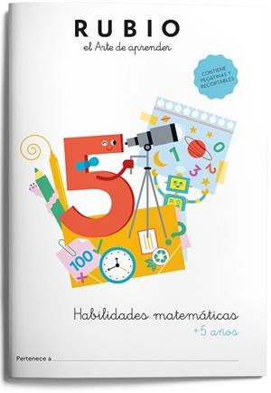 HABILIDADES MATEMÁTICAS 5 AÑOS | 9788417427757 | ENRIQUE RUBIO POLO, SLU/GUILLÉN HERNÁNDEZ, ANA MARÍA/MONTERO HONORATO, MARTA | Llibreria Aqualata | Comprar llibres en català i castellà online | Comprar llibres Igualada
