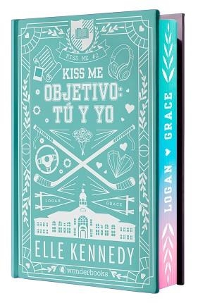 OBJETIVO: TÚ Y YO (KISS ME 2 - OFF CAMPUS 2) - EDICIÓN ESPECIAL EN TAPA DURA CON | 9788410425811 | KENNEDY, ELLE | Llibreria Aqualata | Comprar libros en catalán y castellano online | Comprar libros Igualada