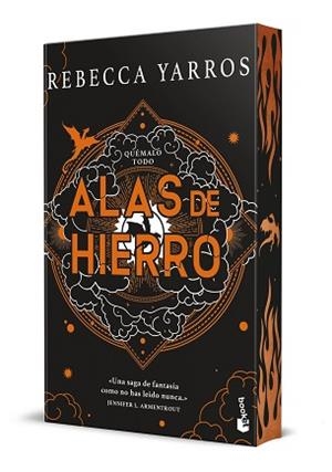 ALAS DE HIERRO | 9788408326472 | YARROS, REBECCA | Llibreria Aqualata | Comprar llibres en català i castellà online | Comprar llibres Igualada