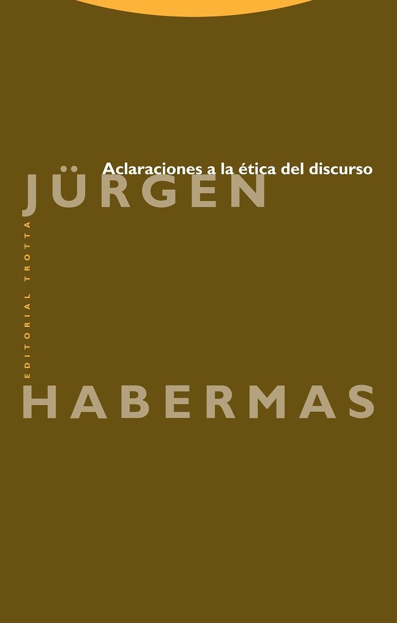 ACLARACIONES A LA ÉTICA DEL DISCURSO | 9788481643787 | HABERMAS, JÜRGEN | Llibreria Aqualata | Comprar llibres en català i castellà online | Comprar llibres Igualada