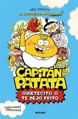 CAPITÁN PATATA 2. QUIETECITO O TE DEJO FRITO | 9788427254985 | COSLETT, NEIL | Llibreria Aqualata | Comprar llibres en català i castellà online | Comprar llibres Igualada
