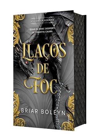 LLAÇOS DE FOC (ACADÈMIA BLOODWING 2) EDICIÓ ESPECIAL AMB CANTELLS TINTATS | 9788466435536 | BOLEYN, BRIAR | Llibreria Aqualata | Comprar llibres en català i castellà online | Comprar llibres Igualada