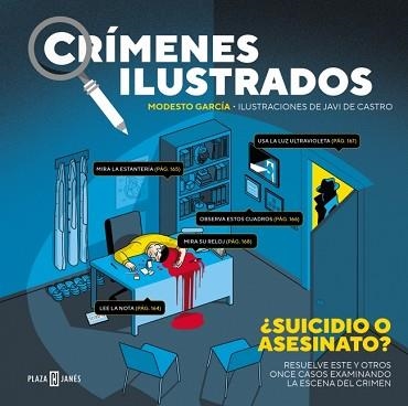 CRÍMENES ILUSTRADOS - ¿SUICIDIO O ASESINATO? (EDICIÓN TAPA BLANDA) | 9788401042140 | GARCÍA, MODESTO | Llibreria Aqualata | Comprar llibres en català i castellà online | Comprar llibres Igualada