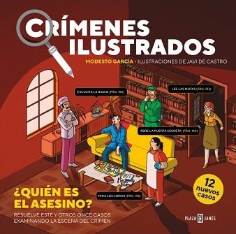 CRÍMENES ILUSTRADOS - ¿QUIÉN ES EL ASESINO? (EDICIÓN TAPA BLANDA) | 9788401042157 | GARCÍA, MODESTO | Llibreria Aqualata | Comprar llibres en català i castellà online | Comprar llibres Igualada