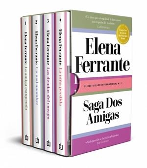 SAGA DOS AMIGAS (LA AMIGA ESTUPENDA | UN MAL NOMBRE | LAS DEUDAS DEL CUERPO | LA | 9788466357913 | FERRANTE, ELENA | Llibreria Aqualata | Comprar llibres en català i castellà online | Comprar llibres Igualada