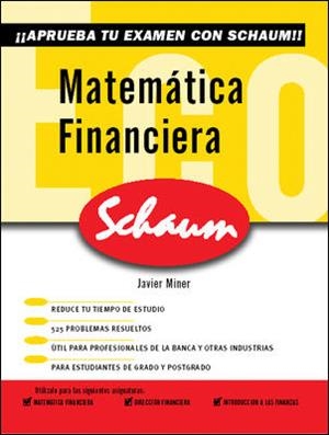 MATEMATICA FINANCIERA | 9788448198299 | MINER ARANZABAL, JAVIER | Llibreria Aqualata | Comprar llibres en català i castellà online | Comprar llibres Igualada