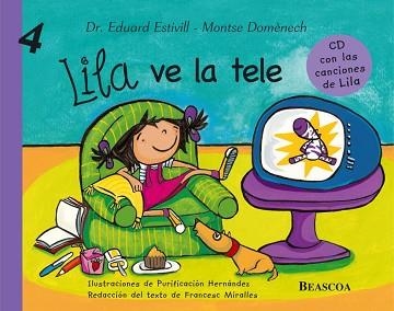LILA VE LA TELE (LILA 4) | 9788448822019 | ESTIVILL, EDUARD / DOMENECH, MONTSE | Llibreria Aqualata | Comprar libros en catalán y castellano online | Comprar libros Igualada