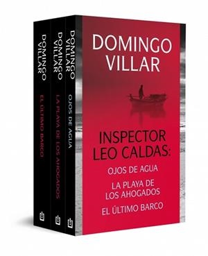 ESTUCHE INSPECTOR CALDAS (OJOS DE AGUA / LA PLAYA DE LOS AHOGADOS / EL ULTIMO BARCO) | 9788466396523 | VILLAR, DOMINGO | Llibreria Aqualata | Comprar llibres en català i castellà online | Comprar llibres Igualada