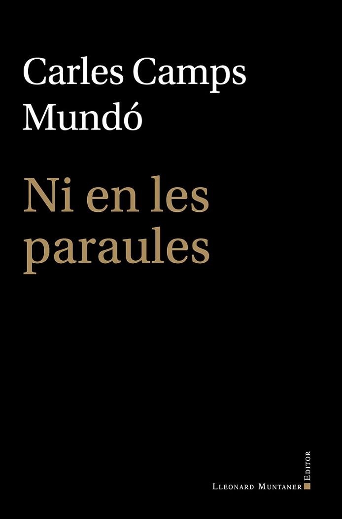 NI EN LES PARAULES | 9791388258145 | CAMPS MUNDÓ, CARLES | Llibreria Aqualata | Comprar llibres en català i castellà online | Comprar llibres Igualada