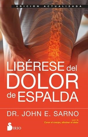 LIBÉRESE DEL DOLOR DE ESPALDA | 9788410335608 | SARNO, DR. JOHN E. | Llibreria Aqualata | Comprar libros en catalán y castellano online | Comprar libros Igualada