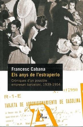 ANYS DE L'ESTRAPERLO, ELS | 9788484378198 | CABANA, FRANCESC | Llibreria Aqualata | Comprar libros en catalán y castellano online | Comprar libros Igualada