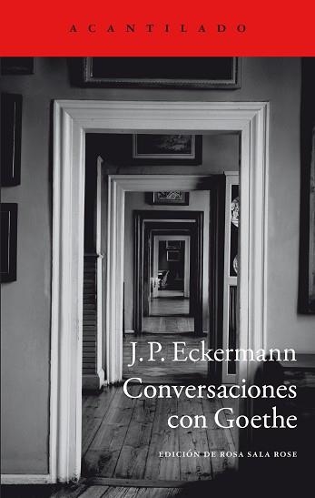 CONVERSACIONES CON GOETHE | 9788496489295 | ECKERMANN, J.P. | Llibreria Aqualata | Comprar libros en catalán y castellano online | Comprar libros Igualada