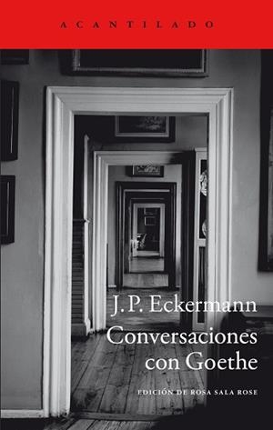 CONVERSACIONES CON GOETHE | 9788496489295 | ECKERMANN, J.P. | Llibreria Aqualata | Comprar libros en catalán y castellano online | Comprar libros Igualada
