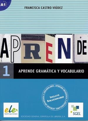 APRENDE GRAMATICA Y VOCABULARIO 1 | 9788497781176 | CASTRO VIUDEZ, FRANCISCA | Llibreria Aqualata | Comprar libros en catalán y castellano online | Comprar libros Igualada