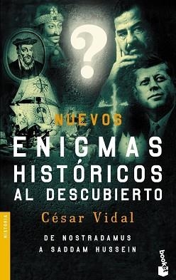 NUEVOS ENGIMAS HISTORICOS AL DESCUBIERTO (BOOKET 3093) | 9788408065128 | VIDAL, CESAR | Llibreria Aqualata | Comprar llibres en català i castellà online | Comprar llibres Igualada
