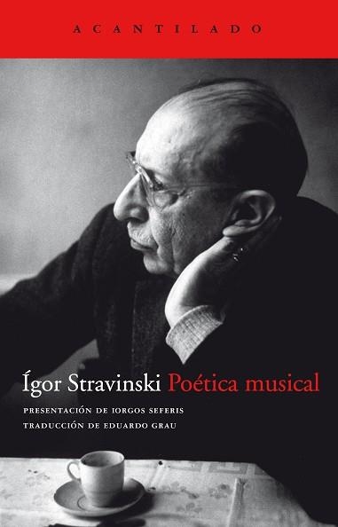 POETICA MUSICAL | 9788496489370 | STRAVINSKI, IGOR | Llibreria Aqualata | Comprar llibres en català i castellà online | Comprar llibres Igualada