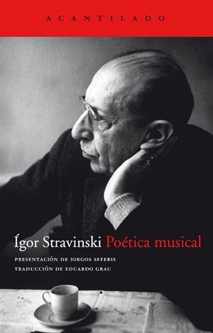 POETICA MUSICAL | 9788496489370 | STRAVINSKI, IGOR | Llibreria Aqualata | Comprar libros en catalán y castellano online | Comprar libros Igualada