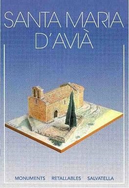 SANTA MARIA D'AVIA | 9788484123422 | Llibreria Aqualata | Comprar libros en catalán y castellano online | Comprar libros Igualada