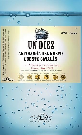 UN DIEZ. ANTOLOGIA DEL NUEVO CUENTO CATALAN (PAGINES DE ESPU | 9788495642714 | AA.VV. | Llibreria Aqualata | Comprar libros en catalán y castellano online | Comprar libros Igualada