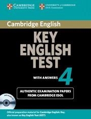 CAMBRIDGE KEY ENGLISH TEST 4 | 9780521670838 | Llibreria Aqualata | Comprar libros en catalán y castellano online | Comprar libros Igualada