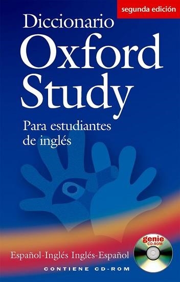 DICCIONARIO OXFORD STUDY ESP-ING / ING-ESP (+ CD) | 9780194316927 | Llibreria Aqualata | Comprar libros en catalán y castellano online | Comprar libros Igualada