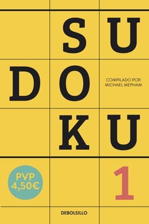 SUDOKU 1 | 9788483460719 | MEPHAM, MICHAEL | Llibreria Aqualata | Comprar libros en catalán y castellano online | Comprar libros Igualada
