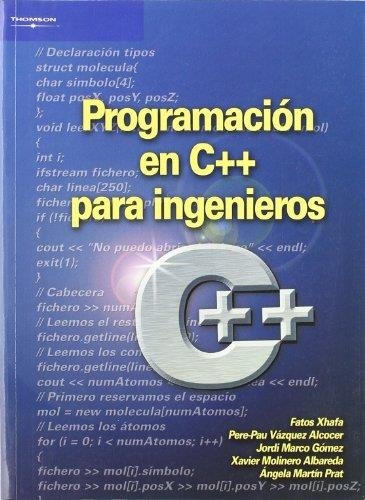 PROGRAMACION EN C ++ PARA INGENIEROS | 9788497324854 | AA.VV | Llibreria Aqualata | Comprar libros en catalán y castellano online | Comprar libros Igualada