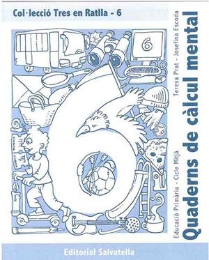 TRES EN RATLLA 6 | 9788484123354 | ESCODA LLUIS, JOSEFINA | Llibreria Aqualata | Comprar libros en catalán y castellano online | Comprar libros Igualada
