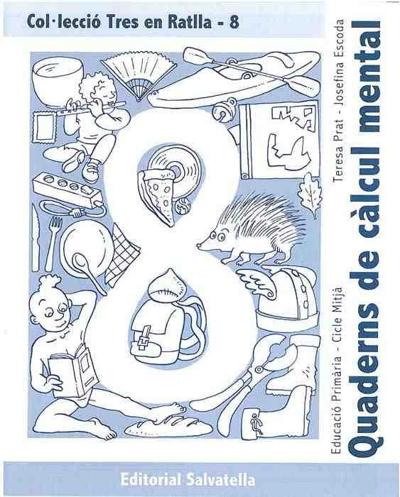 TRES EN RATLLA 8 | 9788484123378 | Llibreria Aqualata | Comprar libros en catalán y castellano online | Comprar libros Igualada