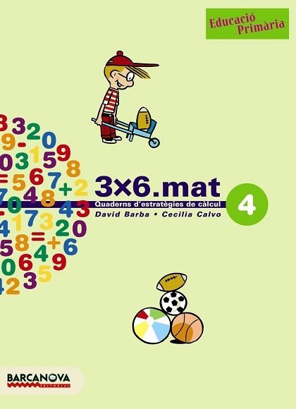 3 X 6 MAT 4 CICLE INCIAL | 9788448916909 | Llibreria Aqualata | Comprar llibres en català i castellà online | Comprar llibres Igualada