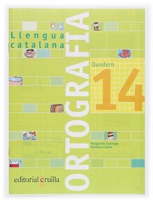 QUADERN ORTOGRAFIA CATALANA 14 (2006) | 9788466111010 | Llibreria Aqualata | Comprar libros en catalán y castellano online | Comprar libros Igualada