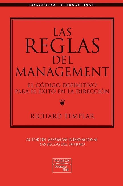 REGLAS DEL MANAGEMENT, LAS | 9788489660328 | TEMPLAR, RICHARD | Llibreria Aqualata | Comprar llibres en català i castellà online | Comprar llibres Igualada
