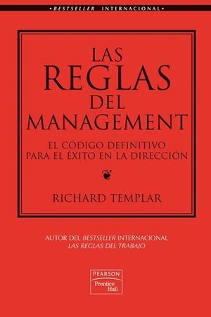 REGLAS DEL MANAGEMENT, LAS | 9788489660328 | TEMPLAR, RICHARD | Llibreria Aqualata | Comprar llibres en català i castellà online | Comprar llibres Igualada