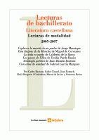 LECTURAS DE BACHILLERATO. LITERATURA CASTELLANA 2005-2007 | 9788424624590 | DIVERSOS | Llibreria Aqualata | Comprar llibres en català i castellà online | Comprar llibres Igualada