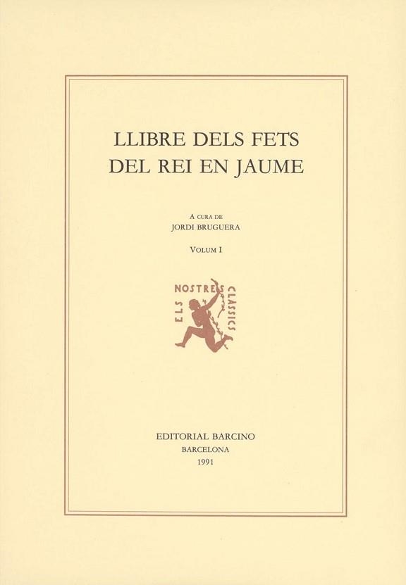 LLIBRE DELS FETS DEL REI EN JAUME (SON 2 VOLUMS) | 9788472266339 | Llibreria Aqualata | Comprar llibres en català i castellà online | Comprar llibres Igualada
