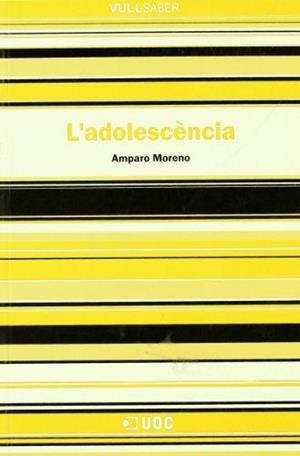ADOLESCENCIA, L' (VULL SABER 42) | 9788497885232 | MORENO, AMPARO | Llibreria Aqualata | Comprar llibres en català i castellà online | Comprar llibres Igualada