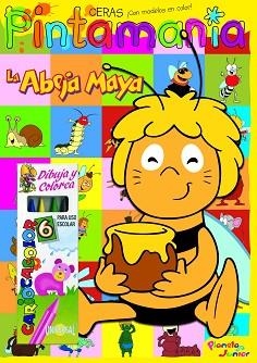 ABEJA MAYA, LA (PINTAMANIA) | 9788408070818 | Llibreria Aqualata | Comprar libros en catalán y castellano online | Comprar libros Igualada