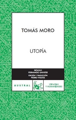 UTOPIA (AUSTRAL HUMANIDADES 465) | 9788467023190 | MORO, TOMAS | Llibreria Aqualata | Comprar libros en catalán y castellano online | Comprar libros Igualada