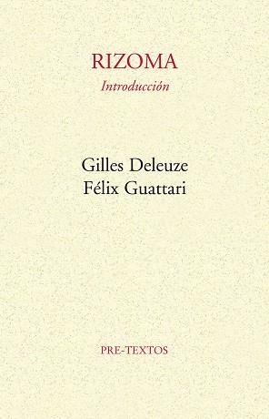 RIZOMA | 9788485081028 | DELEUZE, GILLES  GUATTARI, FELIX | Llibreria Aqualata | Comprar libros en catalán y castellano online | Comprar libros Igualada