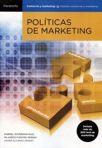 POLITICAS DE MARKETING | 9788497324656 | ESCRIBANO RUIZ, GABRIEL | Llibreria Aqualata | Comprar libros en catalán y castellano online | Comprar libros Igualada