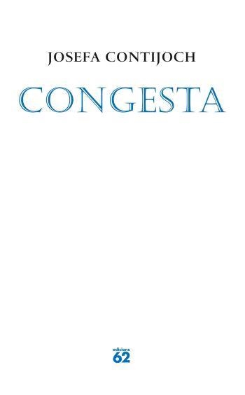 CONGESTA (POESIA 118) | 9788429759709 | CONTIJOCH, JOSEFA | Llibreria Aqualata | Comprar llibres en català i castellà online | Comprar llibres Igualada