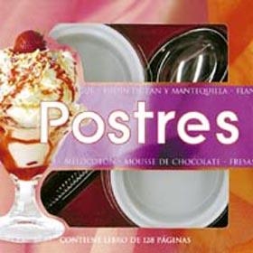 POSTRES (LLIBRET + ESTRIS) | 9788430559428 | Llibreria Aqualata | Comprar libros en catalán y castellano online | Comprar libros Igualada