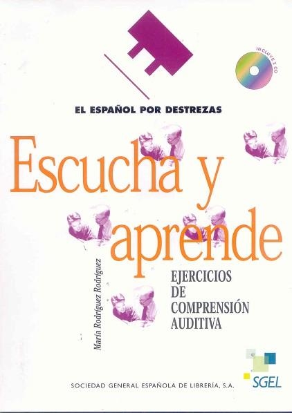 ESCUCHA Y APRENDE. EJERCICIOS DE COMPRENSION AUDITIVA | 9788471439819 | RODRIGUEZ RODRIGUEZ, MARIA | Llibreria Aqualata | Comprar libros en catalán y castellano online | Comprar libros Igualada